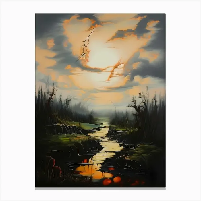 Abstract Nature Canvas Print by Art shop