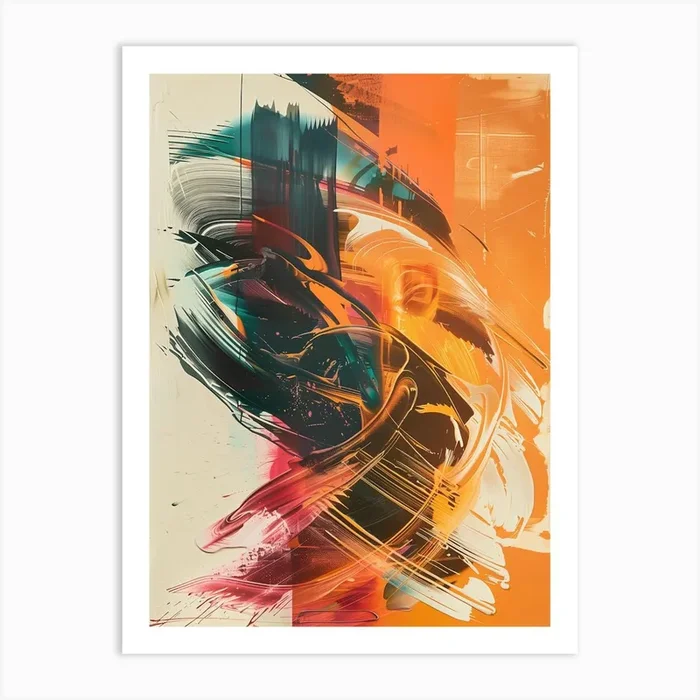 Abstract Painting 140 Art Print by DamianLuna
