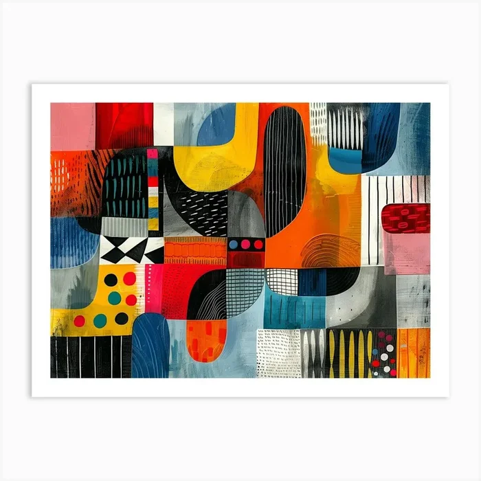 Abstract Painting 15 Art Print by DamianLuna