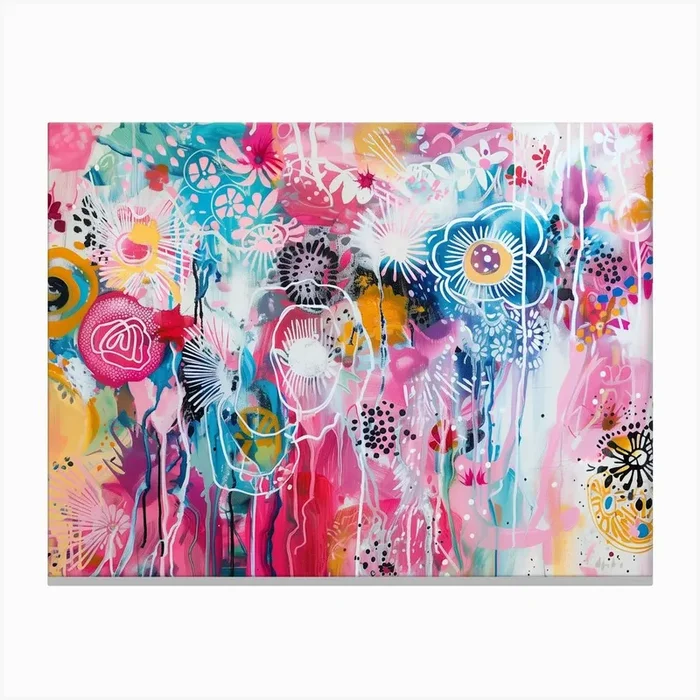 Abstract Painting 181 Canvas Print by DamianLuna