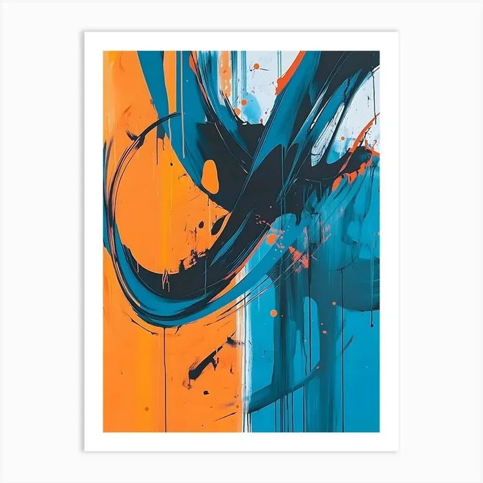 Abstract Painting 195 Art PrintA by ArtMart