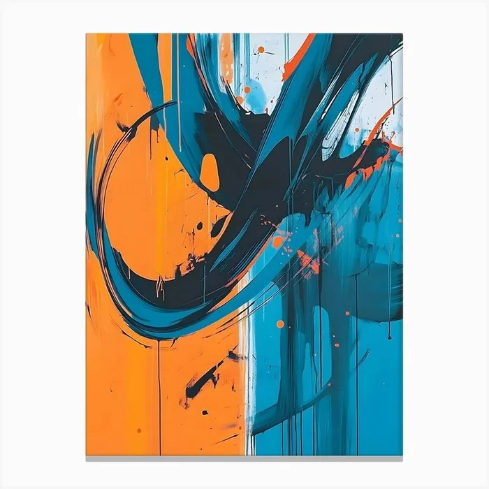 Abstract Painting 195 Canvas PrintA by ArtMart