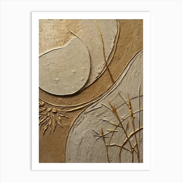 Abstract Painting 2 Art Print by WaveArt Studios