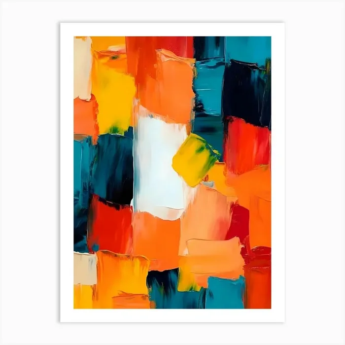 Abstract Painting 254 Art PrintA by ArtMart