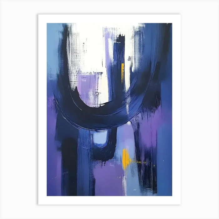 Abstract Painting 358 Art PrintA by ArtMart