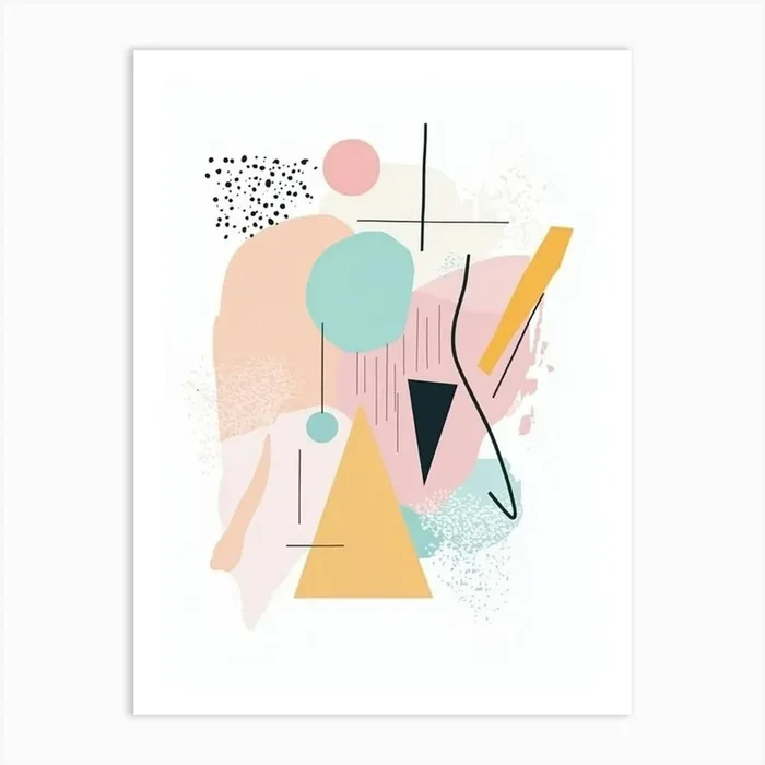Abstract Painting 39 Art Print by IsmailKhan