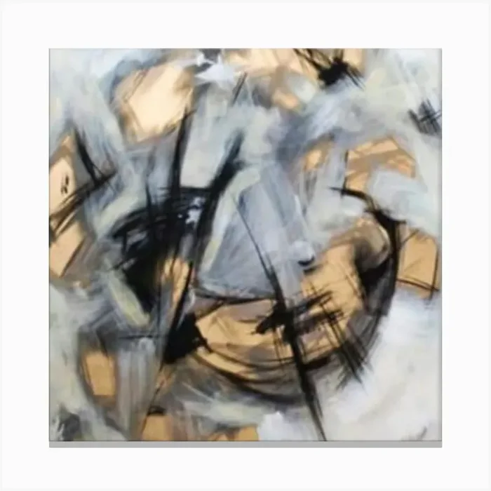 Abstract Painting 6 Canvas Print by ArturHeilig