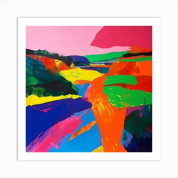 Abstract Travel Collection Cambodia 1 Art Print by Hue Horizons Art Prints