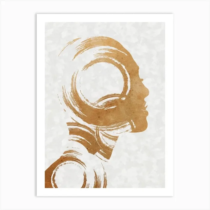 Abstractive Art Print by Underdott Art