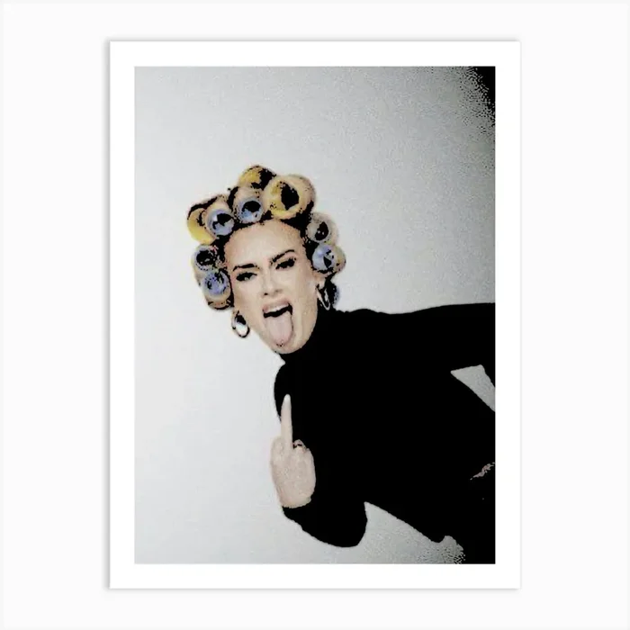 Adele 35 Art Print by music soul