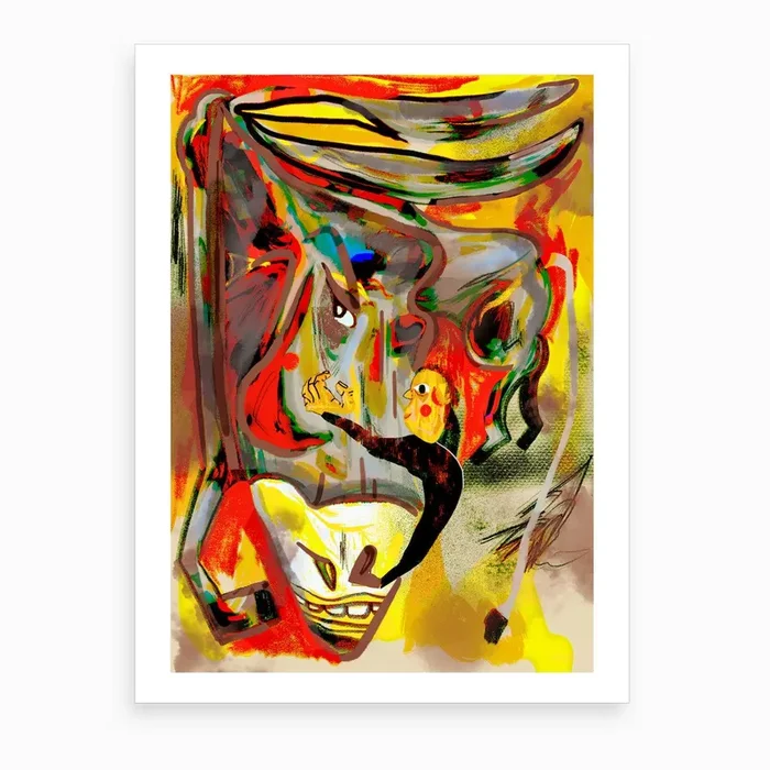 Adopt A Donkey Art Print by Cécile Alvarez