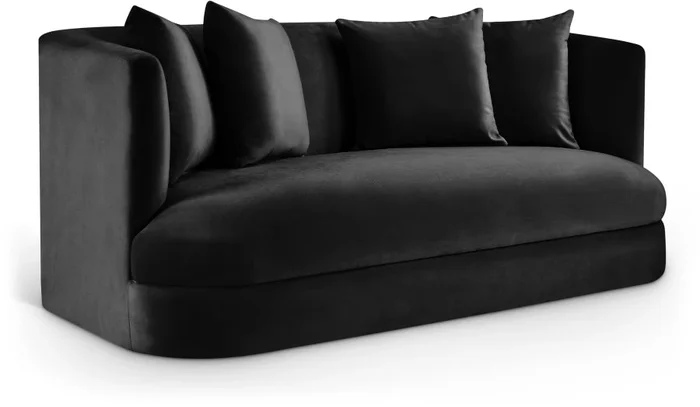 Alder 66 ” Velvet Upholstered Loveseat