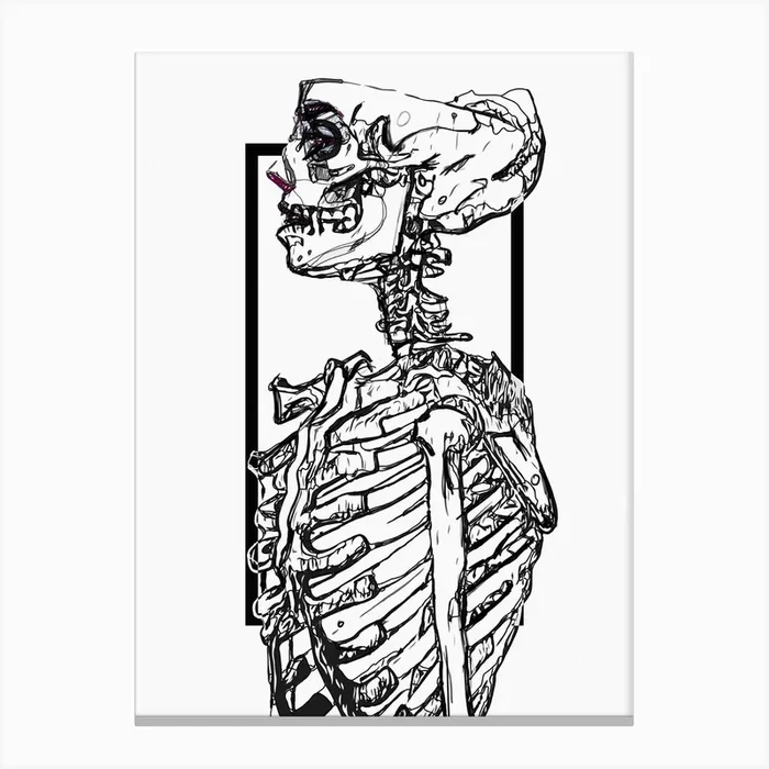 Anatomy Canvas Print by Lorenzo Yianni