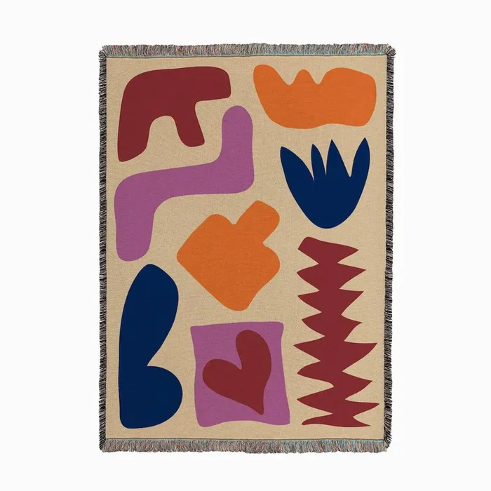 Anna Woven Throw by Jive Textiles