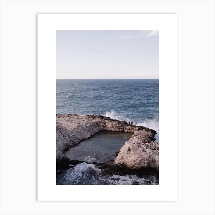Apulia Pool Art Print by Joseph Gribben