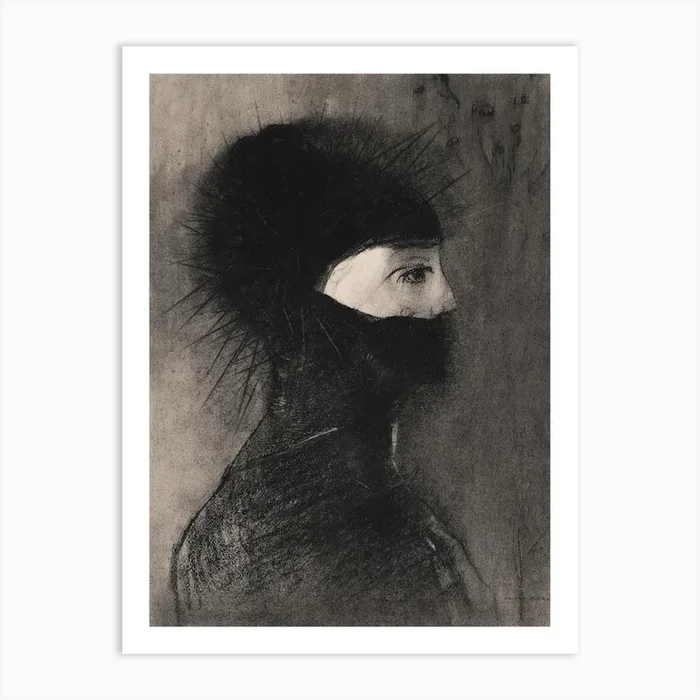 Armor (1891), Odilon Redon Art Print by Fy! Classic Art Prints and Posters