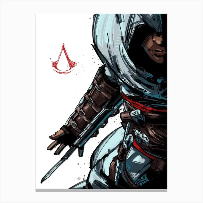 Assasins Creed Canvas Print by Nikita Abakumov