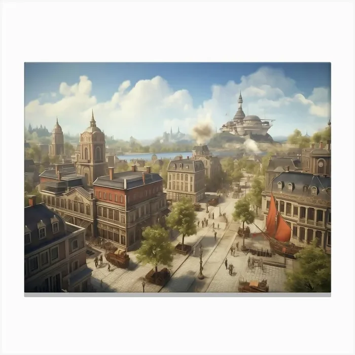 Assassin’S Creed 29 Canvas PrintL by Liberta