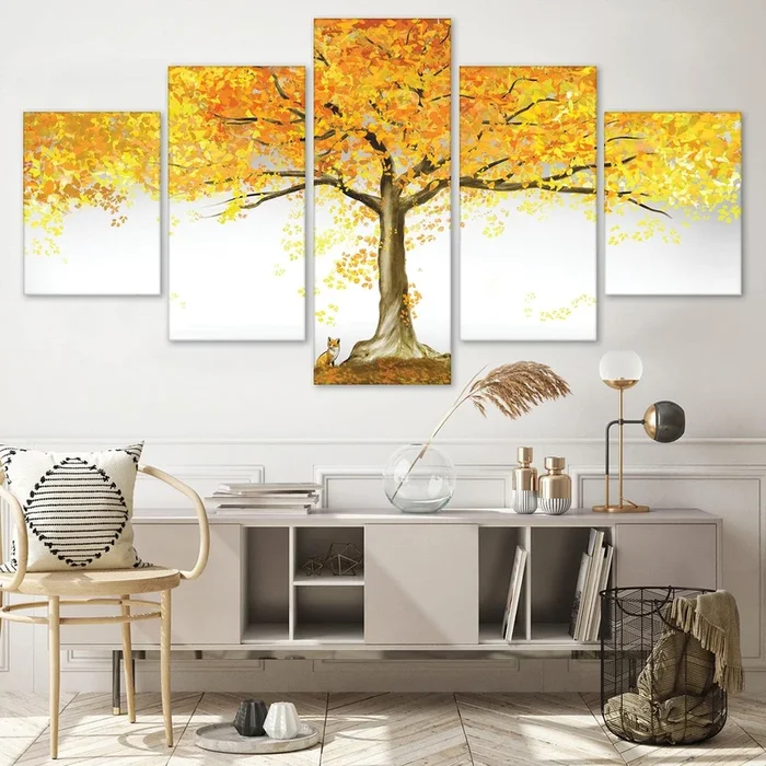 Autumn Fox Canvas – 5 Panel