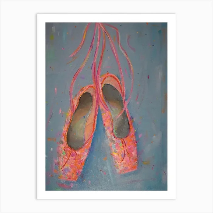 Ballet Shoes Art Print by Dawn Underwood
