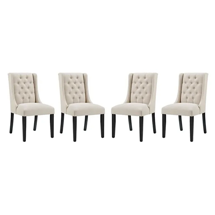 Baronet Fabric Dining Chair Set of 4