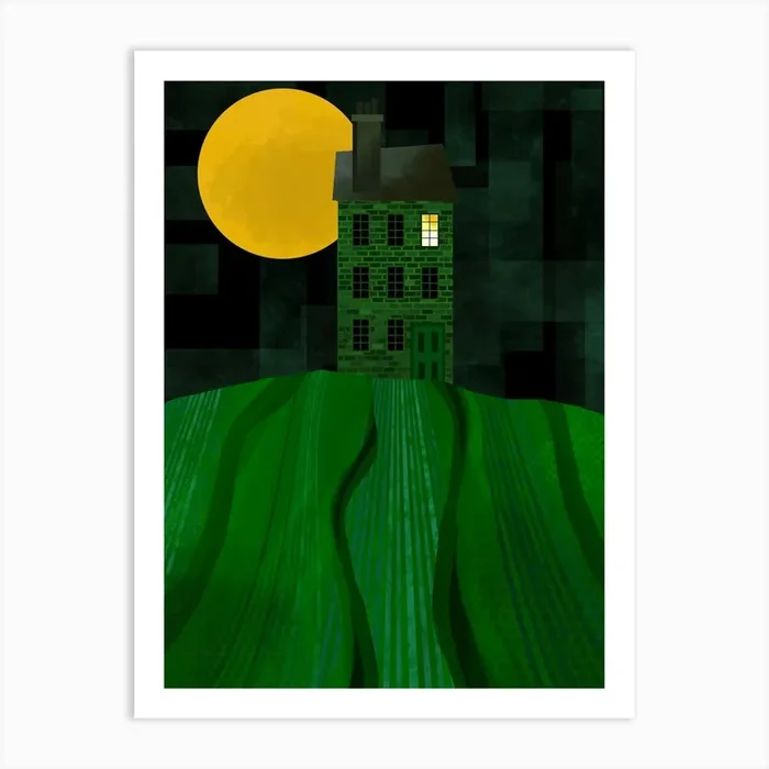 Bedtime Reading Art Print by Andrew Hitchen