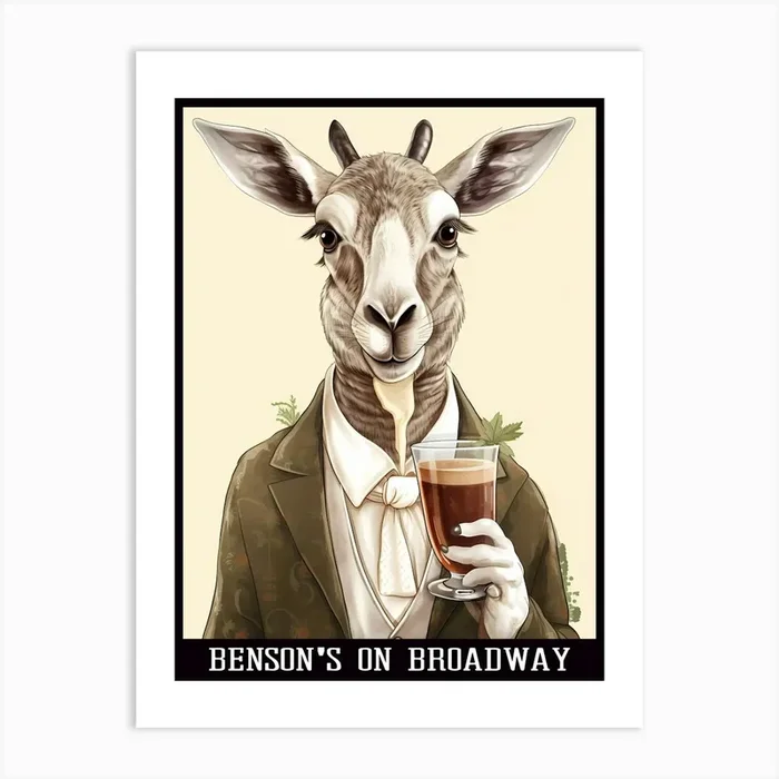 Benson’S On Broadway Art Print by artsprints