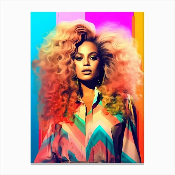 Beyonce (4) Canvas Print by ftoreycynae