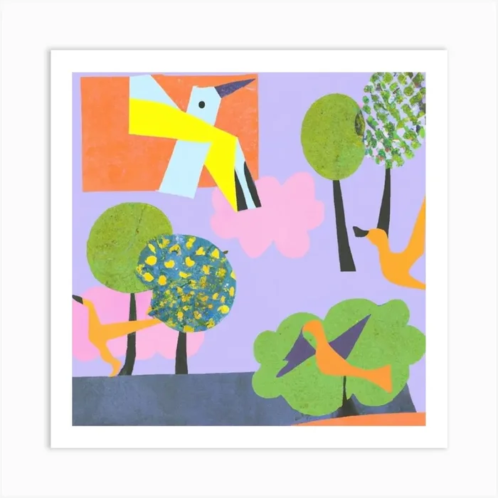 Birds Art Print by Chiara Montgomerie