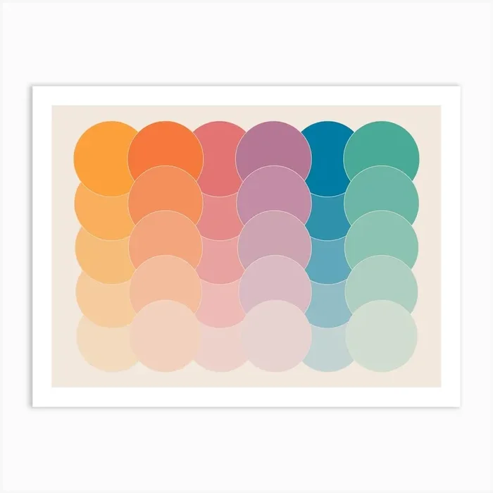 Boca Dots Art Print by Circa 78 Designs