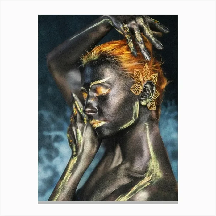 Body Painting 4696539 1920 Canvas PrintA by Azeem