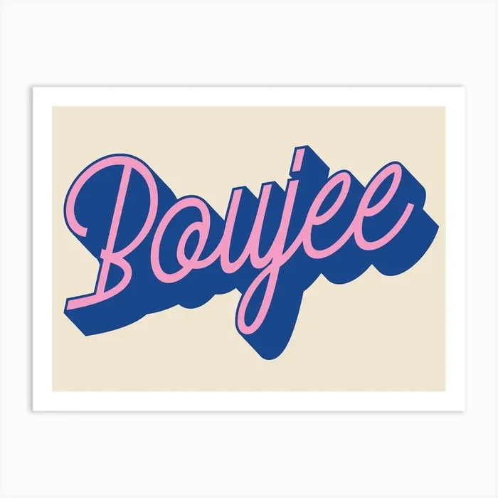 Boujee Art Print by Bossy Girl
