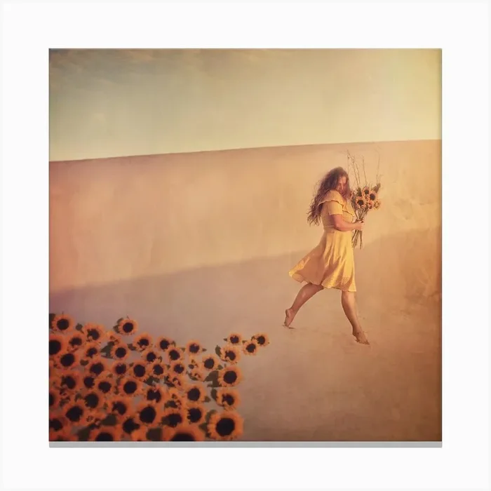 Bringer Of Sunshine Square Canvas Print by Natascha Van Niekerk