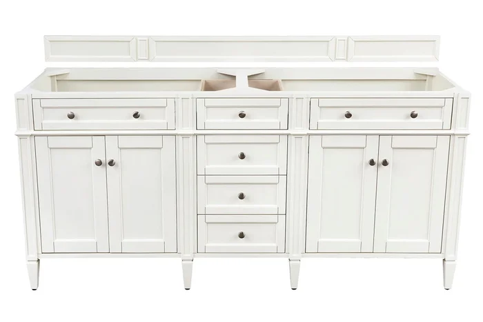Brittany 72 ” Double Vanity in Bright White