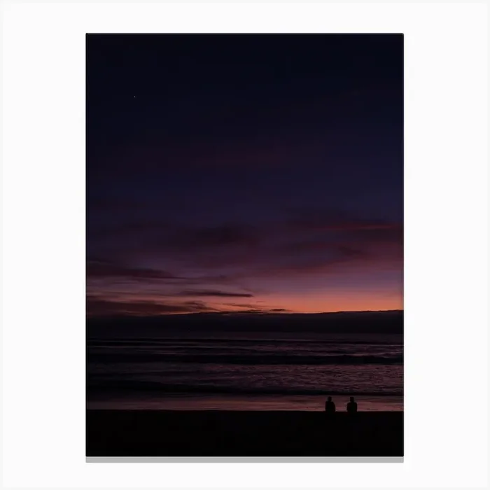 California Sunset Iii Canvas Print by Bethany Young