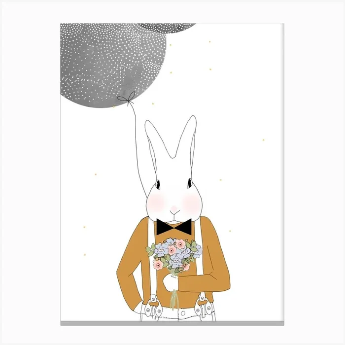 Camille I Canvas Print by My Lovely Thing