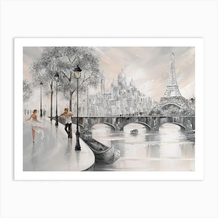 Captured By You, Paris Flair Art Print by Isabella Karolewicz