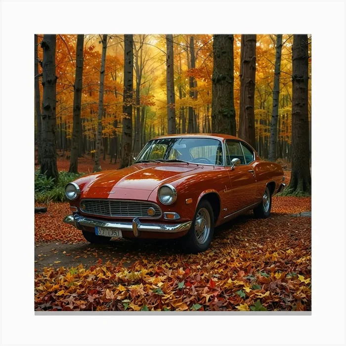 Car Art 174 Canvas Print by Autopia