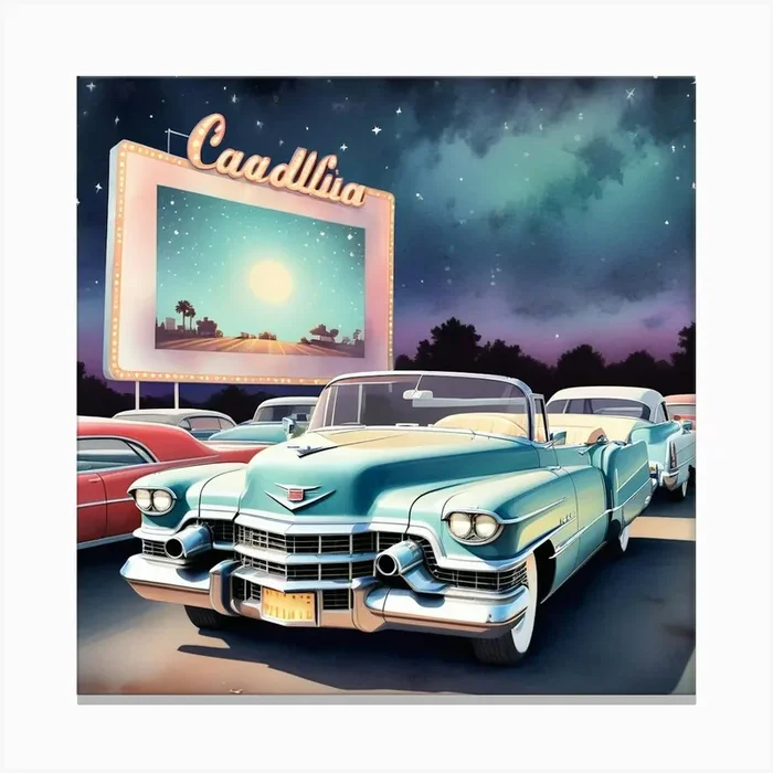 Car Art 186 Canvas Print by Autopia