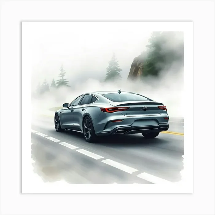 Car Art 222 Art Print by Autopia