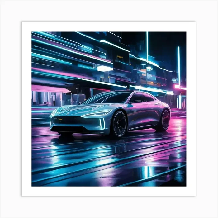 Car Art 274 Art Print by Autopia