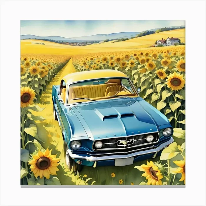 Car Art 33 Canvas Print by Autopia