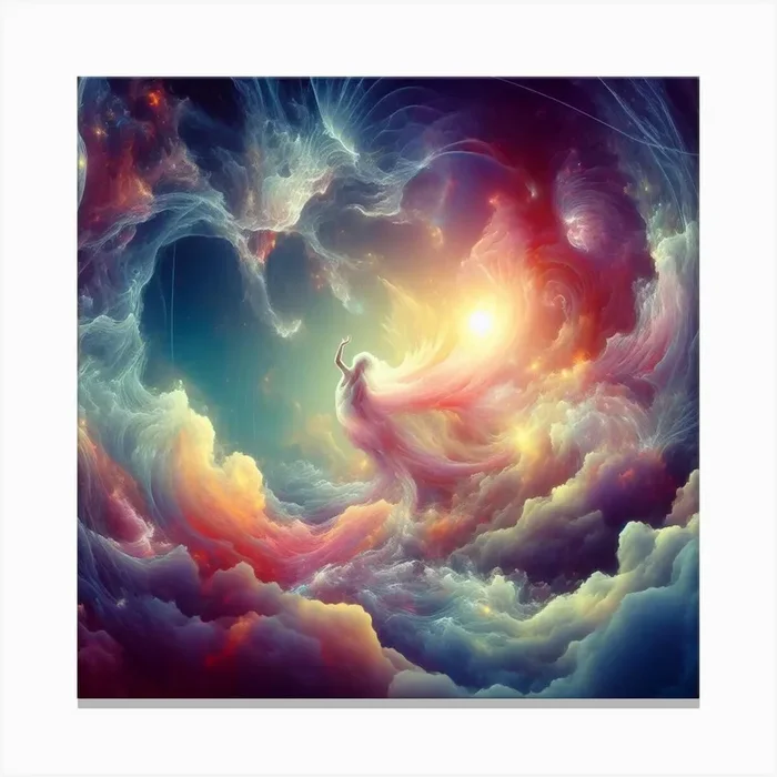 Celestia Canvas Print by NeuralPalette