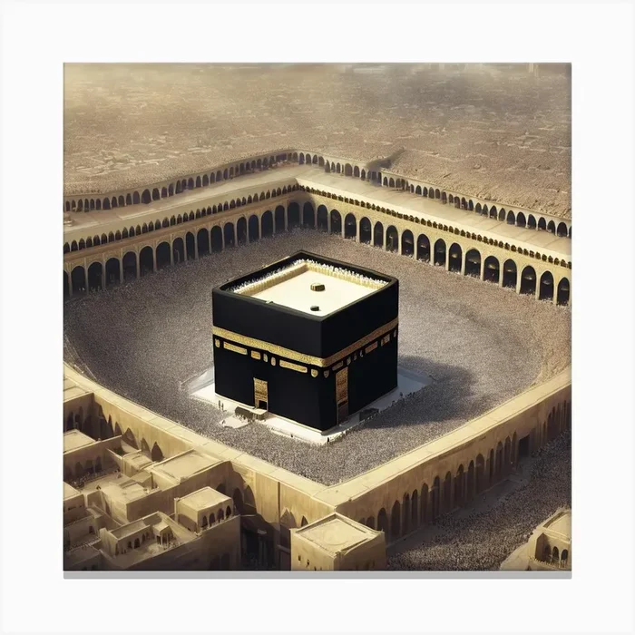 产品名称中包含顶级域名,检查并适当处理后再继续! Kaaba Canvas PrintS by Safahamad553@gmail.com