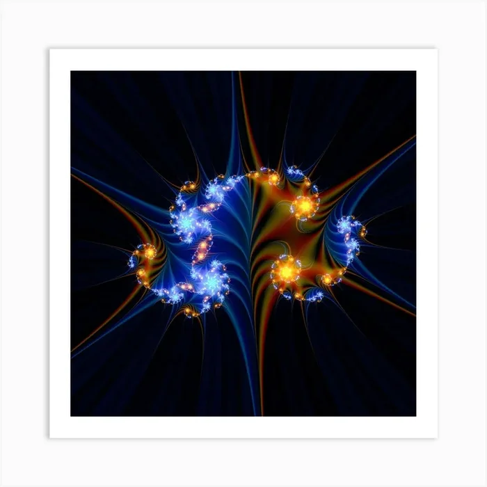 产品名称中包含顶级域名,检查并适当处理后再继续! Constellation Of Feathers Art PrintL by livingcushions.com