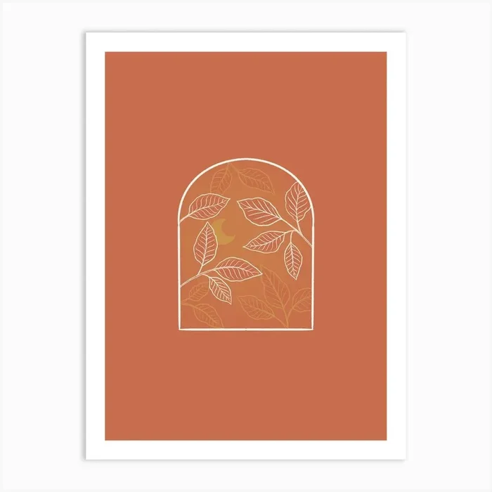 Changing Seasons Art Print by Flattering Design