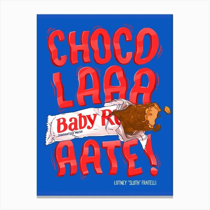 Chocolaaaaate Canvas Print by Barrie Jones