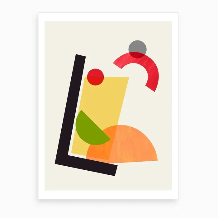 Cocktail II Tom Collins Art Print by Trevor May