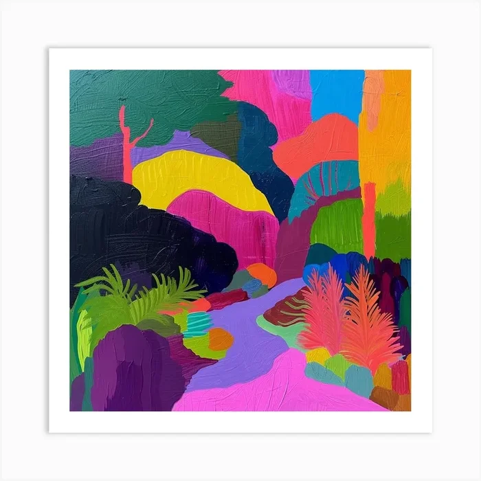 Colourful Gardens Fairmount Park Horticulture Center Usa 1 Art Print by Hue Horizons Art Prints