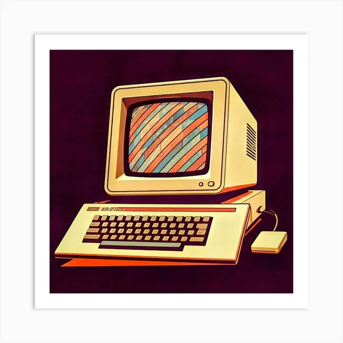 Computer Art Art Print by Alekaki